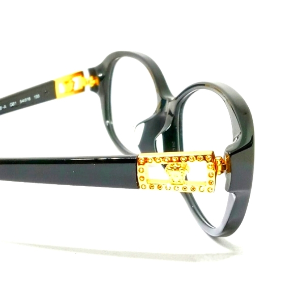 VERSACE "3179-B-A" EYEGLASSES WITH DEMO LENS: - Picture 13 of 16